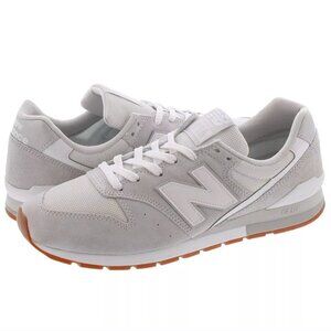 New Balance 996 [CM996SMG] Unisex Sneakers, Rain Cloud Grey, Mens 8/Womens 9.5